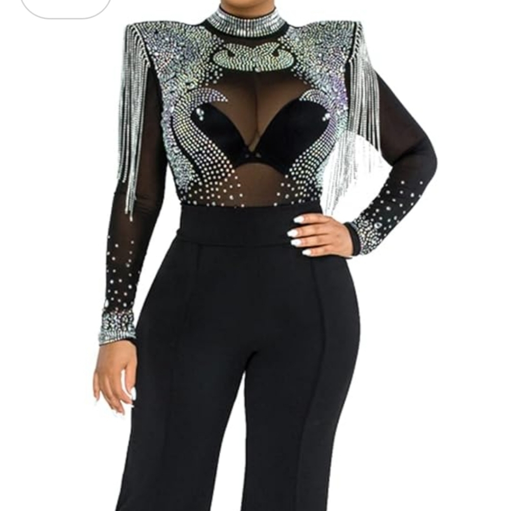 Elegant Black Women's Jumpsuit